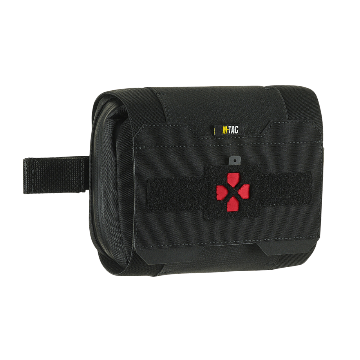 M-Tac Horisontal Medic Lomme Large Elite i slidstærkt Cordura 500D materiale med indvendig organizer til førstehjælp