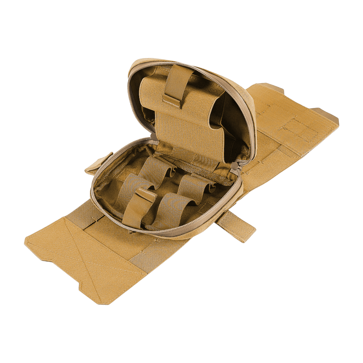 M-Tac Horisontal Medic Lomme Large Elite, robust førstehjælpstaske lavet af slidstærk Cordura 500D med organiser til IFAK.