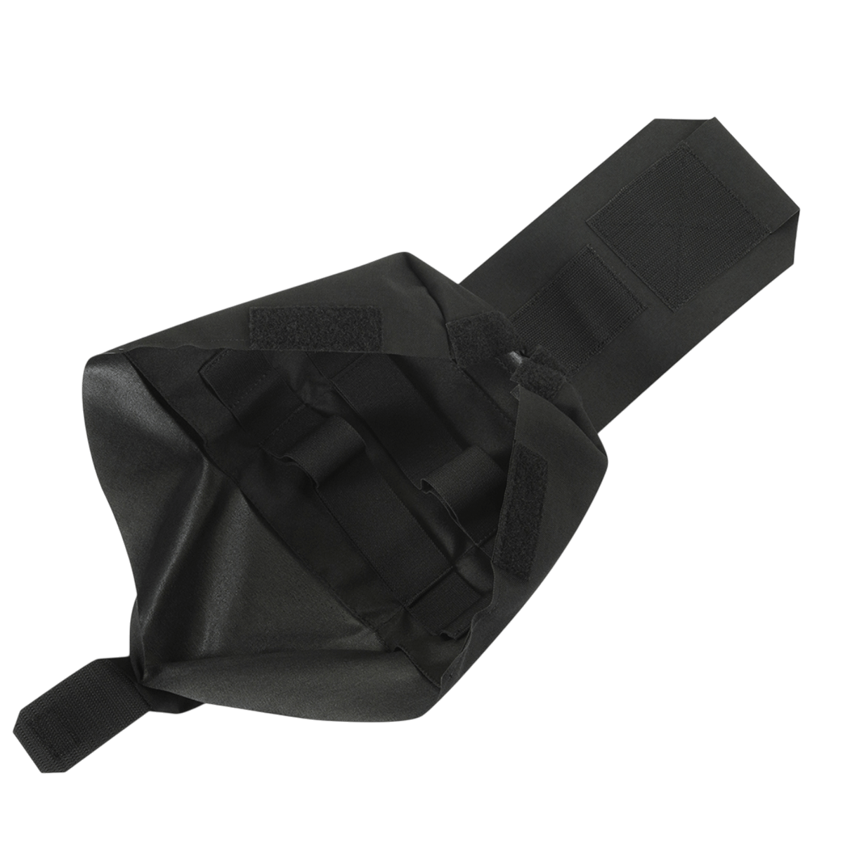 M‑Tac Medic Pouch Vertical Large Elite i sort Cordura 500D med organiserede rum og MOLLE-interface til førstehjælp.