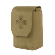M‑Tac Medic Pouch Vertical Large Elite i slidstærkt Cordura 500D-materiale, med innovativt design og MOLLE-interface, farve khaki.