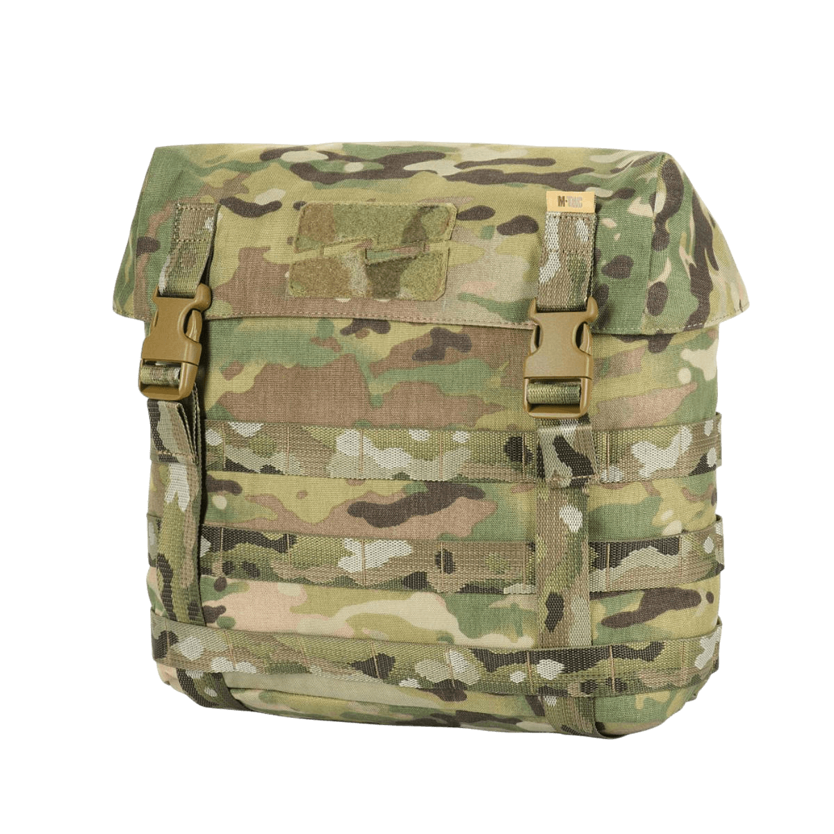 M-Tac Pouch Sukharka Gen.3 XL i camouflage Cordura 500D med Woojin hardware og MOLLE-system til feltbrug.