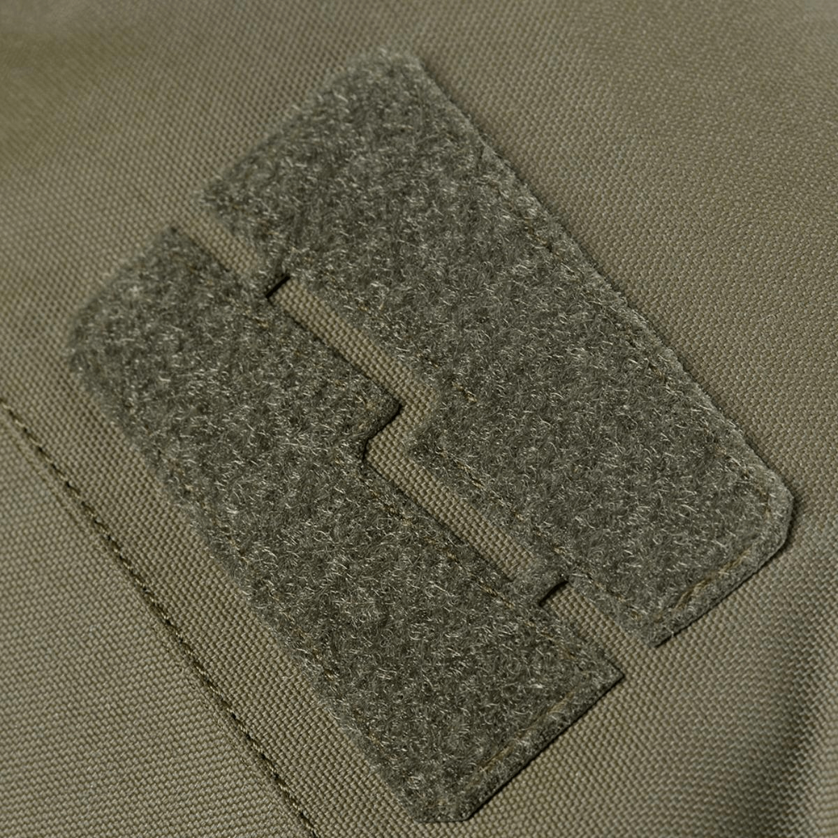Velcro-panel på M-Tac Pouch Sukharka Gen.3 XL lavet af slidstærkt Cordura 500D-materiale.