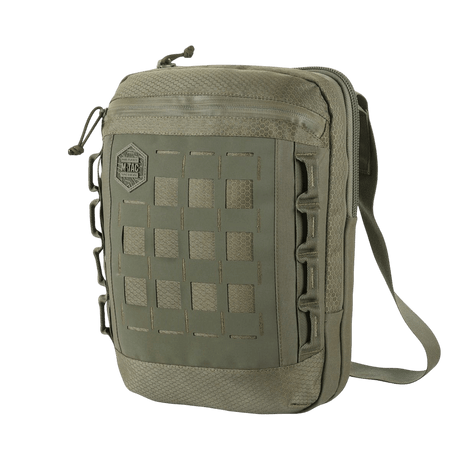 M-Tac Tablet Bag Laser Cut Hex i Cordura med Laser Cut MOLLE på fronten, ideel til skjult våben, tablet og A4-dokumenter.