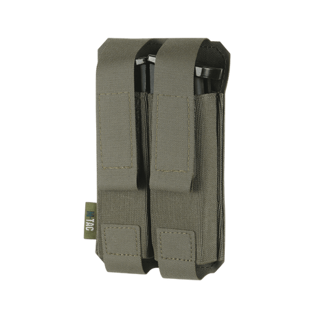 M-Tac dubbelficka APS Laser Cut Gen. II | taktisk design i slitstarkt Cordura för fäste av två APS-magasin, galleri position 1.