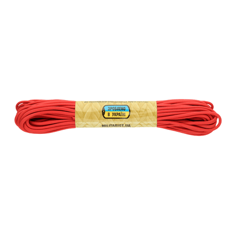 M‑Tac Paracord 550 Type III 15 m stærk nylonkordel til friluft og nødbrug, 15 m længde, 4 mm diameter, brudstyrke 240 kg