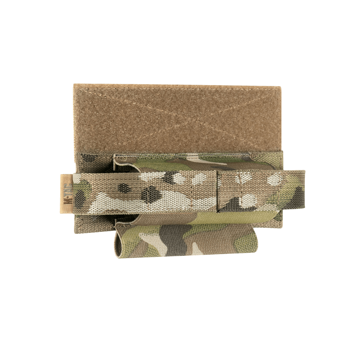 M‑Tac Tourniquet Pouch Elastic Gen.5 i Cordura 500D, camouflage design, med elastisk velcro til CAT tourniquet, 15x5x9,5 cm.