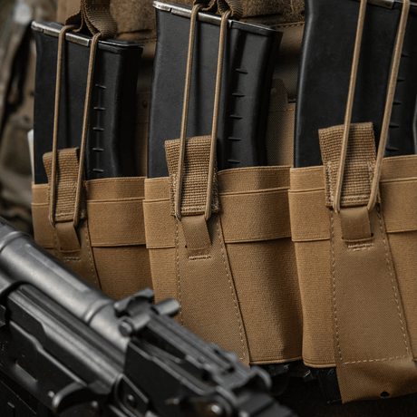 M-Tac Frontpanel til Cuirass QRS Plate Carrier 3 Magasiner i elastisk og slidstærkt materiale, NIJ-certificeret, galleri position 1