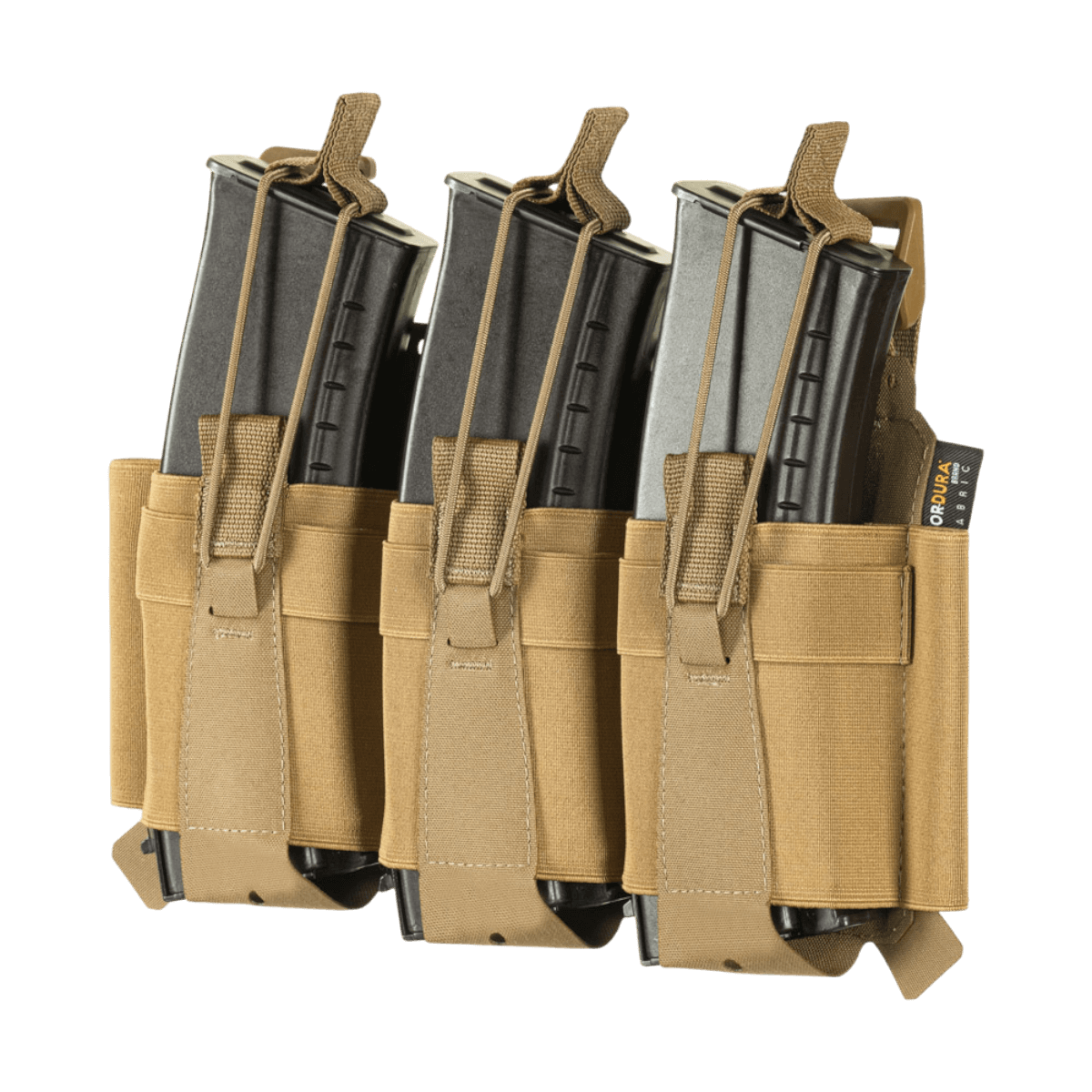 M-Tac Frontpanel til Cuirass QRS Pladebærer Tre Magasiner til AK/AR-seriens magasiner i elastik og Cordura Squadron