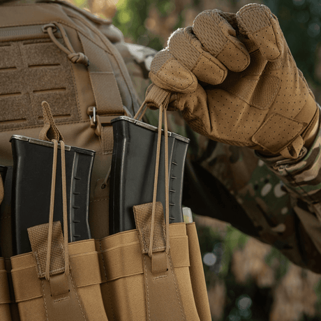 M-Tac frontpanel till Plate Carrier Cuirass QRS för 4 magasin i elastiskt material, NIJ-certifiering, galleri position 1.