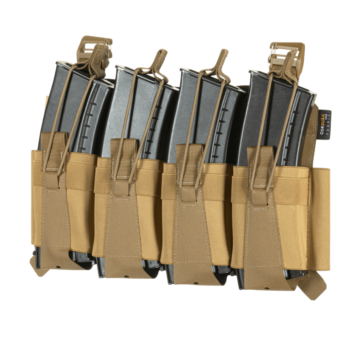 M-Tac Frontpanel til Plate Carrier Cuirass QRS til 4 Magasiner med elastisk magpung i Cordura Squadron