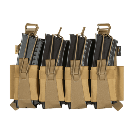 M-Tac frontpanel till Plate Carrier Cuirass QRS för 4 magasin i elastiskt nylonmaterial, NIJ-certifiering, galleri position 1.