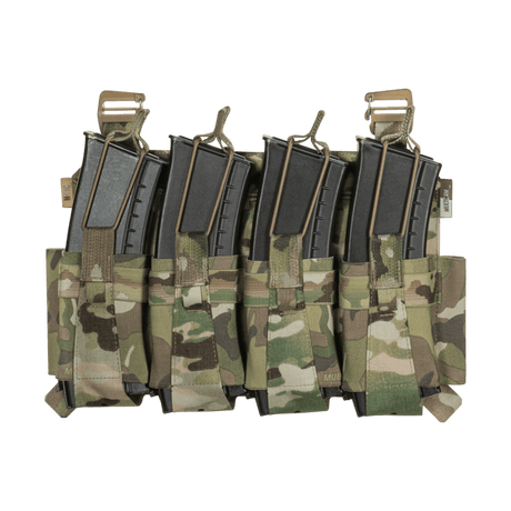 M-Tac frontpanel till Plate Carrier Cuirass QRS för 4 magasin i multicam elastiskt material, NIJ-certifiering, galleri position 1.