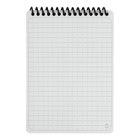 M-Tac Ecopybook Tactical – alt-vejr notesbog med vandtætte ark og kvadreret linjering, velegnet til brug i regn og sne.