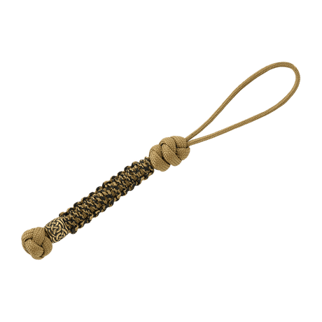 M‑Tac Knife Lanyard Scandinavian i flätad paracord tillför stil och personlighet till din fickkniv, fungerar som praktisk reservlina.