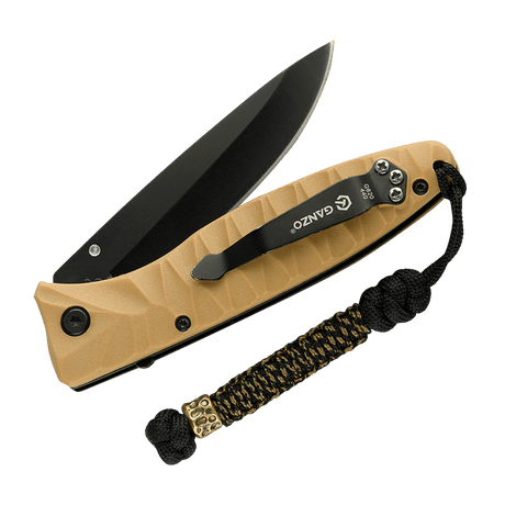 M-Tac Knife Lanyard Scandinavian Granule flätad paracord på fickkniv, stilfullt och praktiskt tillbehör för enkel förvaring och personlig stil