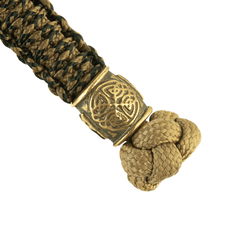 M-Tac Lanyard Scandinavian Mannaz med skandinavisk dekorativ pärla, gjord av snodd paracord för knivar och utrustning