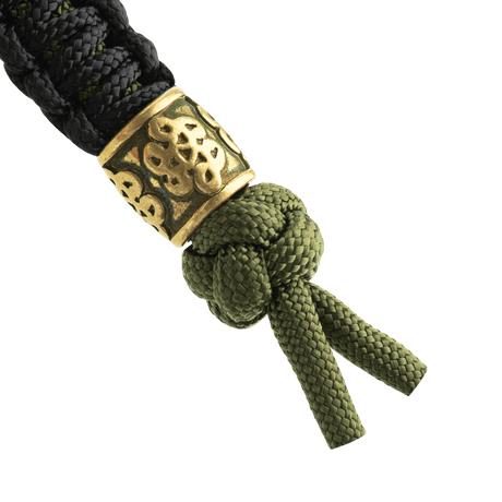 M-Tac Lanyard Scandinavian Small Chinese Knot med skandinaviska motiv och snodd paracord, idealisk för knivar och ficklampor