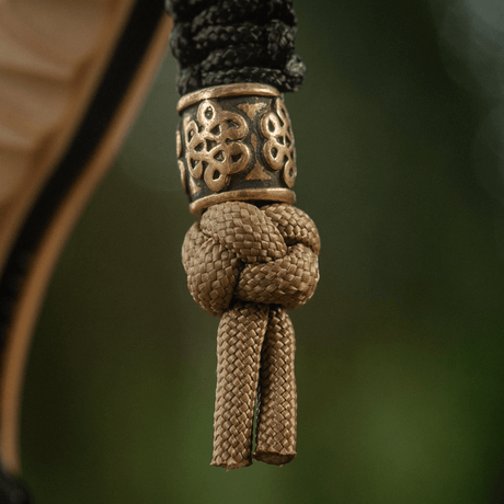 M-Tac Lanyard Scandinavian Small Chinese Knot med skandinavisk motivpärla gjord av snodd paracord för stilfull utrustning