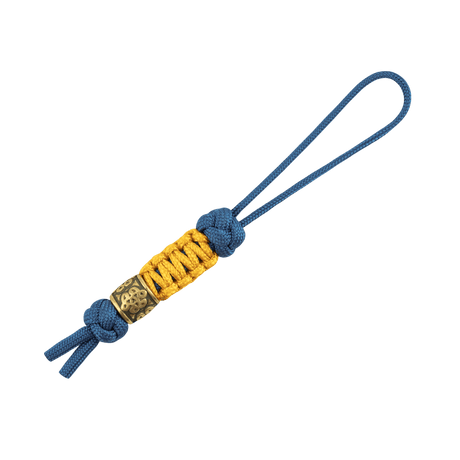 M-Tac Lanyard Scandinavian Small Chinese Knot med snofflad paracord och dekorativ skandinavisk pärla för knivar och ficklampor