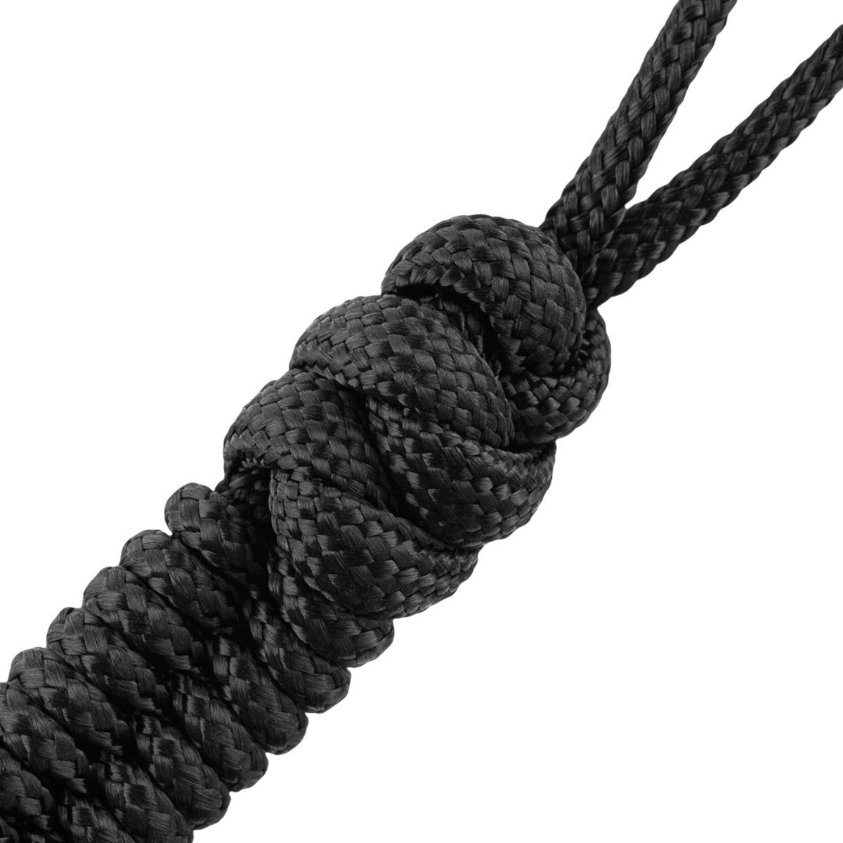 M-Tac Viper Cylindre Lanyard Stainless Steel med dekorativt skandinavisk design lavet af coiled paracord for let knivfjernelse.