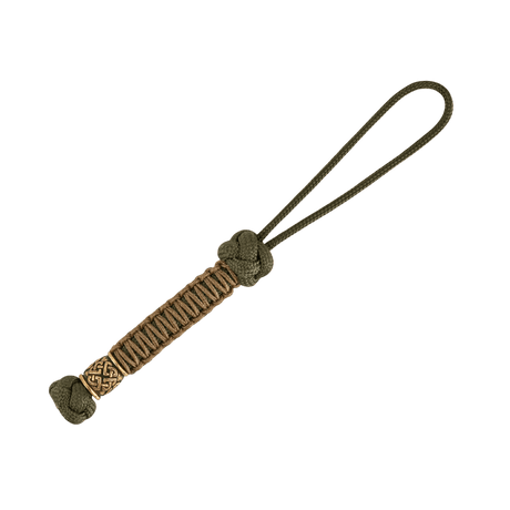 M-Tac Knife Lanyard Celtic i flätad paracord, stilfullt tillbehör till knivar och utrustning, med unikt design och praktisk användning.