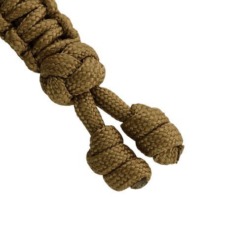 M-Tac Loopy Snake Skull Lanyard i flätad paracordmaterial, robust och dekorativt tillbehör för kniv och utrustning.