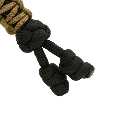 M-Tac Loopy Snake Skull Lanyard i paracord, stilfullt tillbehör för knivar, ficklampor och liknande utrustning, flexibelt och hållbart.