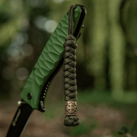 M-Tac Viper Lanyard Scandinavian med flätad paracord och Viper-pärla i skandinavisk design, kompatibel med knivar och ficklampor.
