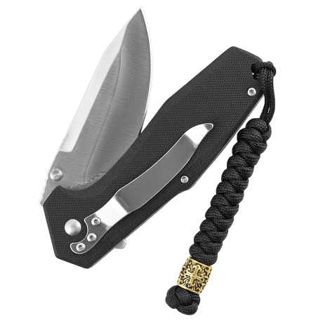 M-Tac Viper Lanyard Scandinavian för kniv och utrustning, flätad paracord med skandinavisk Viper-pärla, stilfullt tillbehör.