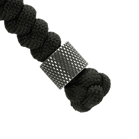 M-Tac Viper Lanyard Stainless Steel med flätad paracord och rostfri stålpärla, elegant tillbehör till kniv.