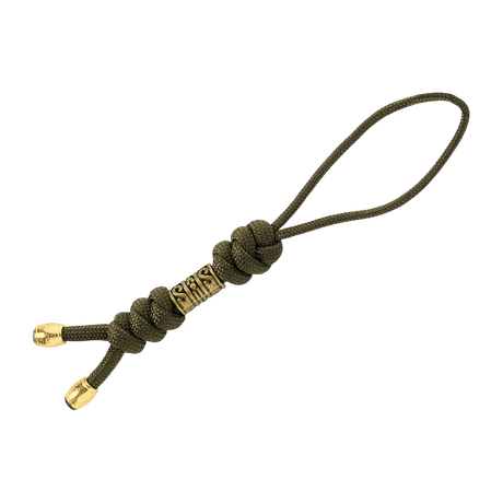 M-Tac Zeus Lanyard i flätad paracord-design, idealisk för knivhandtag och snabb åtkomst, stilfullt och hållbart tillbehör.