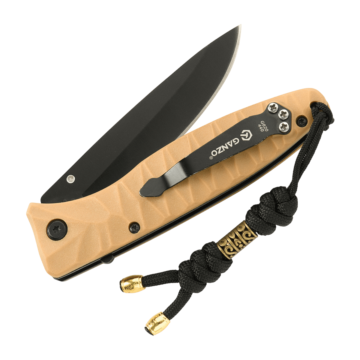 M-Tac Zeus Lanyard til knive, flettet paracord designet til hurtig adgang og stilfuldt udseende, perfekt til kniv eller udstyr.