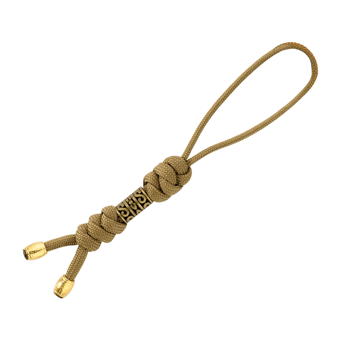 M-Tac Zeus Lanyard i flettet paracord, praktisk tilbehør til kniv eller lygte, stilfuldt og holdbart med hurtig adgang.