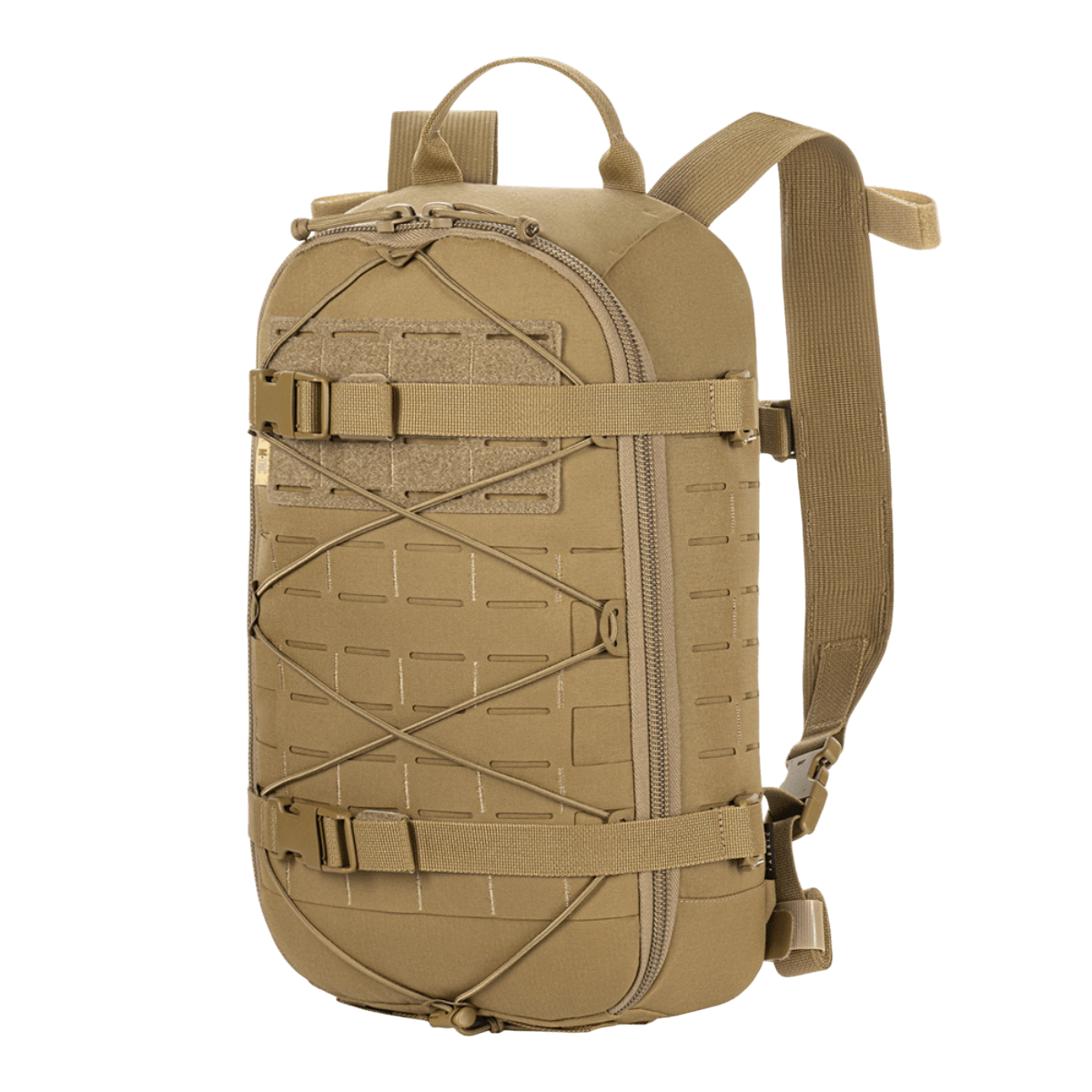 M-Tac Rygsæk Sturm Elite Gen.II med slidstærk Cordura, MOLLE system, drikkesystem og elastisk snøring til udendørs brug.