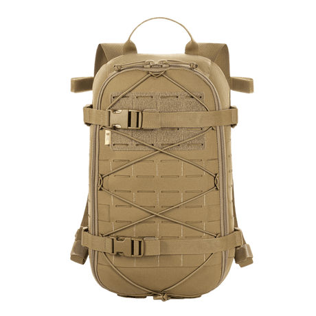 M-Tac Rygsäck Sturm Elite Gen.II i slitstarkt Cordura, med MOLLE-system, elastisk snörning och inbyggt vätskesystem för utomhusäventyr.