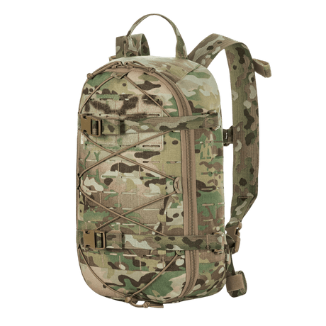 M-Tac Rygsäck Sturm Elite Gen.II i camouflagemönster med MOLLE-system för kortare självförsörjande fältresor.