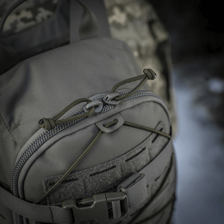 M-Tac Ryggsäck Sturm Elite Gen.II med hållbar design och avancerad funktionalitet, idealisk för raiduppgifter i fältet. Cordura-material.