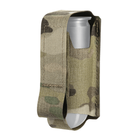 M-Tac ficka för 1 VOG-typ granat i slitstarkt multicam-material för säker förvaring av granat, galleri position 1.