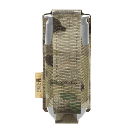 M-Tac ficka för 1 VOG-typ granat i slitstarkt multicam-material med stängning för säker förvaring, galleri position 1.