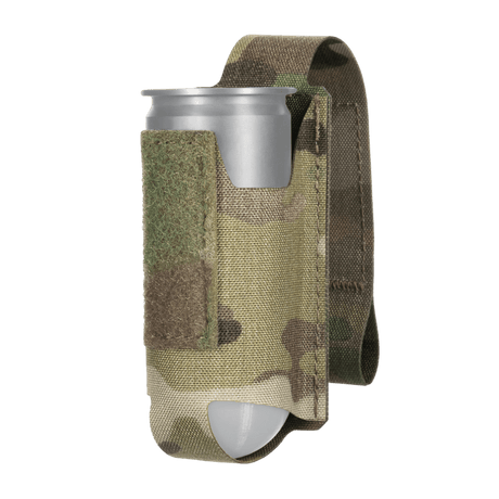 M-Tac ficka för 1 VOG-typ granat i slitstarkt multicam-material med velcrolukning för säker förvaring, galleri position 1.