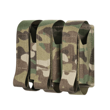 M-Tac Ficka för 3 VOG-granater med camodesign och MOLLE Laser Cut-system för säker förvaring av VOG-25-granater.