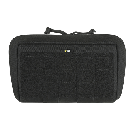 M-Tac Admin Pouch Large Elite i slitstarkt Cordura 500D, idealisk för dokument och taktisk utrustning med velcro-panel för patches.