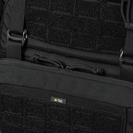 M-Tac Admin Pouch Large Elite i hållbart Cordura 500D-material, idealisk för förvaring av taktisk utrustning och tillbehör.