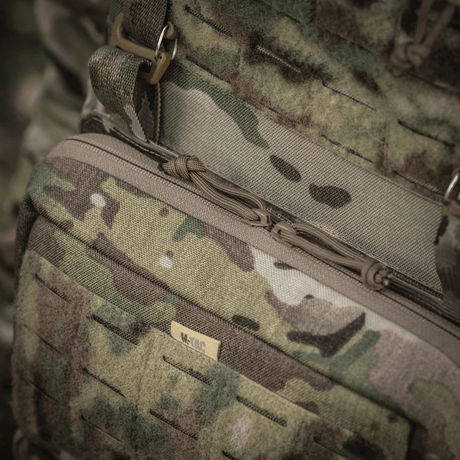 M-Tac Admin Pouch Large Elite i kamouflagemönster för taktisk utrustning, tillverkad i hållbart Cordura-material.