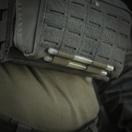 M-Tac Admin Pouch Large Elite tillverkad av hållbart Cordura, lämplig för taktisk utrustning och försedd med laserutskuret velcro-panel för patches.