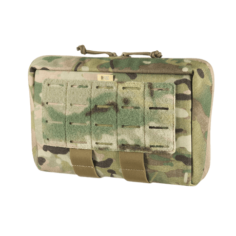 M-Tac Admin Pouch X-Large Elite i kamouflage, robust Cordura 500D-väska med modulär design för taktisk utrustning och patches.