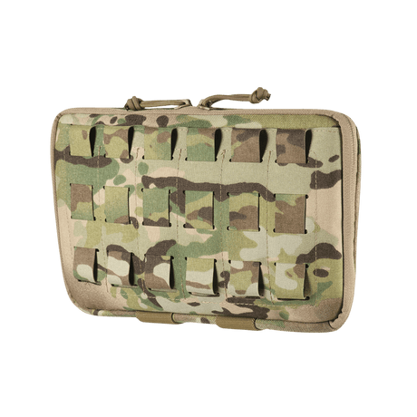 M-Tac Admin Pouch X-Large Elite i slitstarkt Cordura 500D med Laser Cut-design, lämplig för taktisk användning och organisering av utrustning.