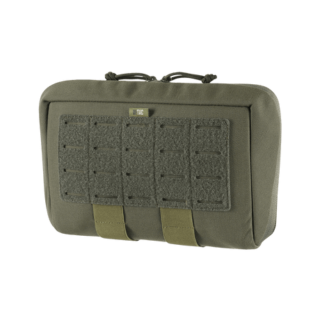 M-Tac Admin Pouch X-Large Elite tillverkad av slitstark Cordura med velour-velcro för modulära inserts, idealisk för taktisk utrustning.