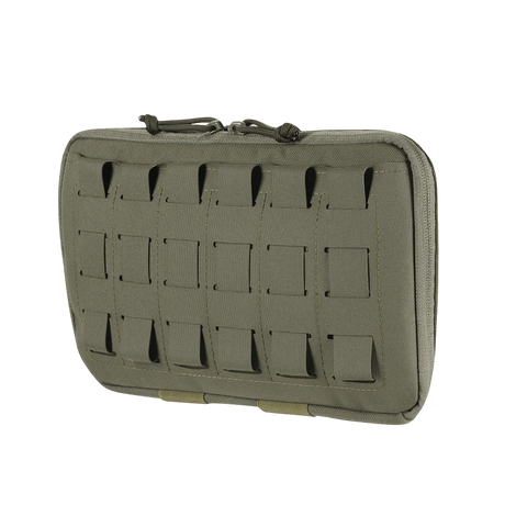 M-Tac Admin Pouch X-Large Elite i hållbart Cordura 500D-material, med laser cut-design för taktisk förvaring och organisering av utrustning.