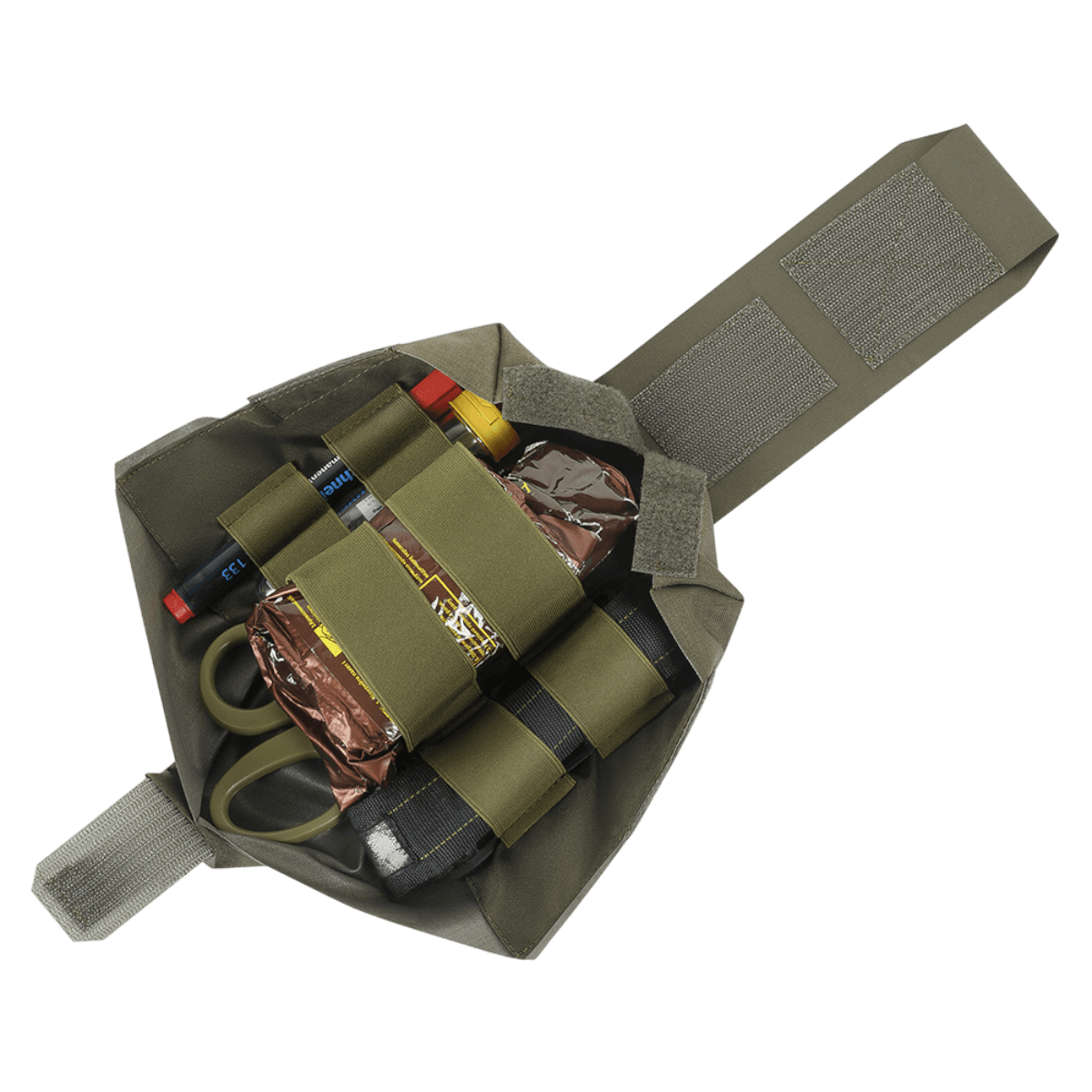 M-Tac Mediclomme Small Vertical Elite - kompakt førstehjælpskit i slidstærkt Cordura 500D materiale.